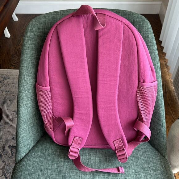 Victoria’s Secret Pink quilted rose my pink Backpack bag travel school NWOT! - Picture 10 of 16